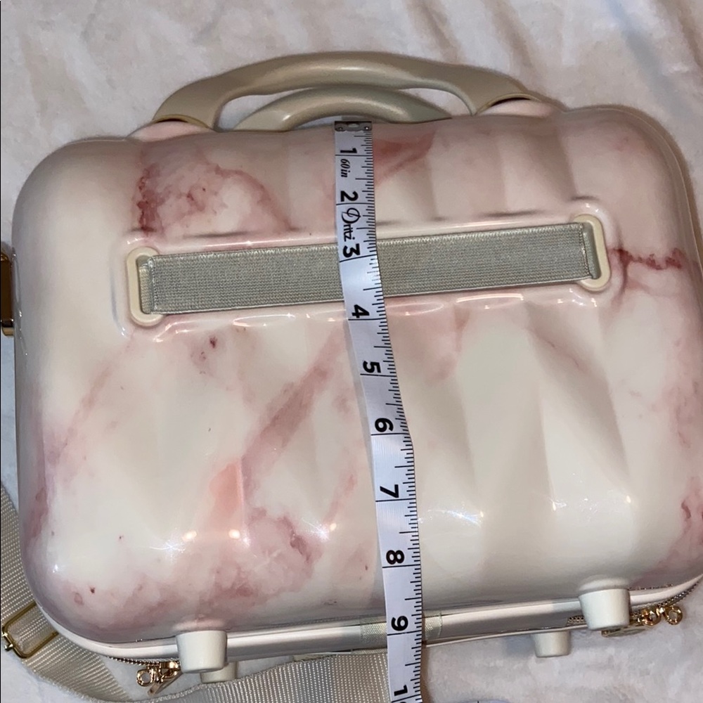 Elegant Cream and Pink Women's Bag - Picture 7 of 9